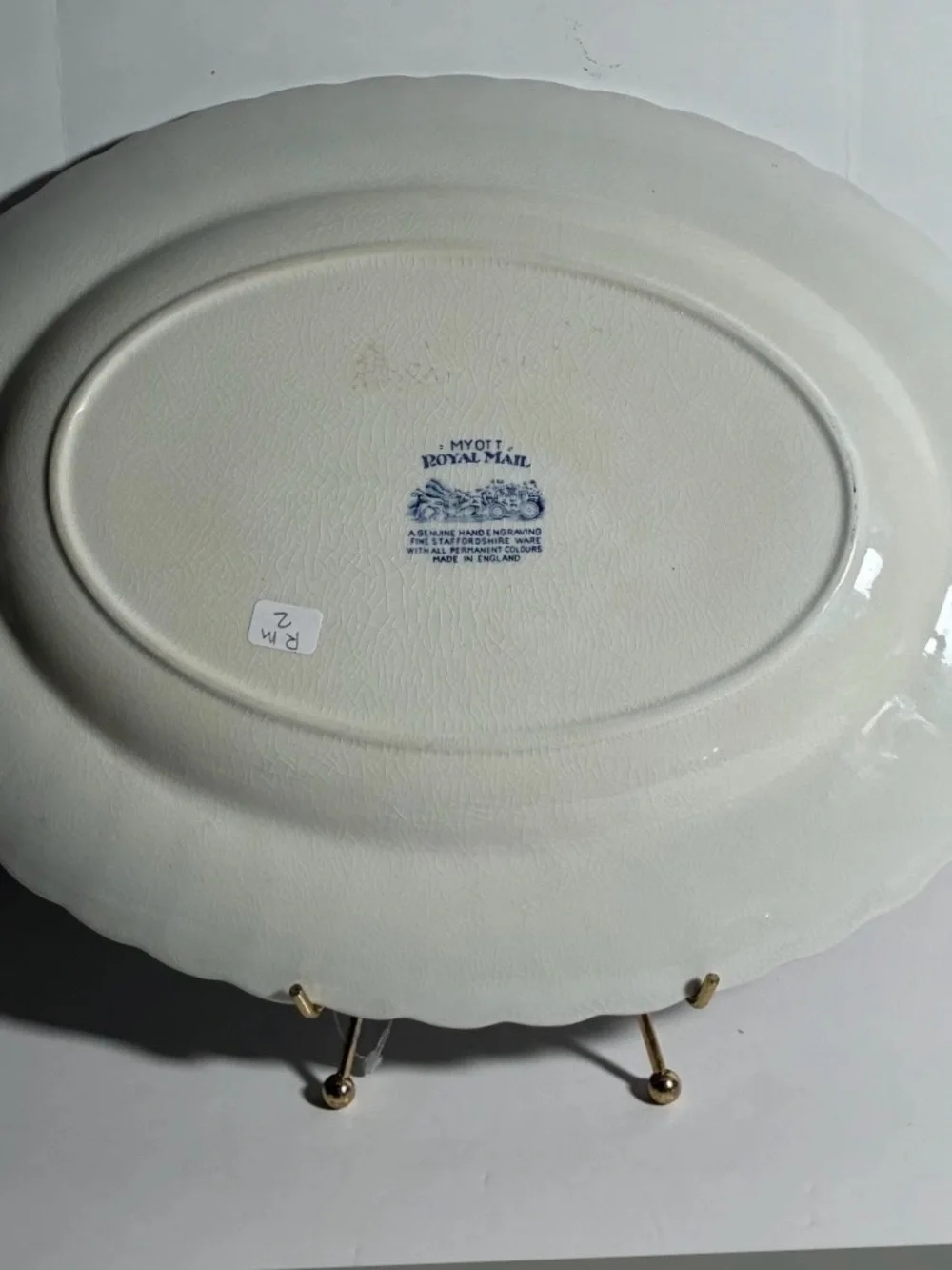 Vintage Myott Royal Mail Staffordshire Ironstone Large Platter